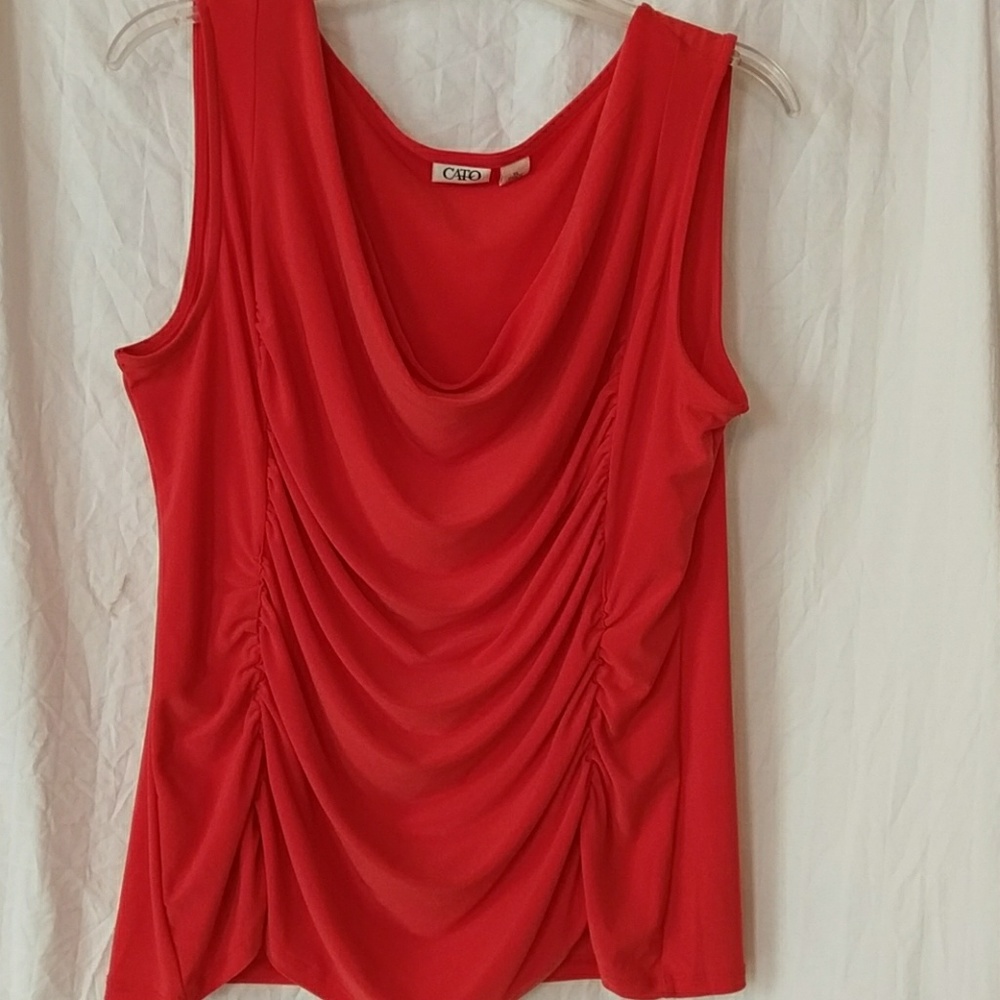 Poly spandex top, worn twice